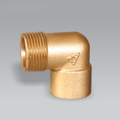 LC-621 90°黃銅外螺紋承口彎頭