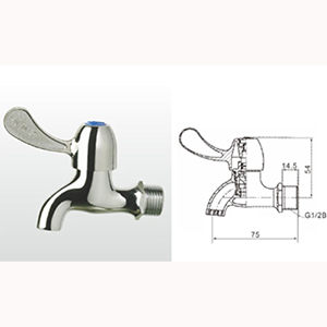 517 151CP3TP 黃銅陶瓷芯水嘴