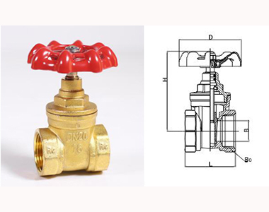 169 Z15W-16T 黃銅閘閥
